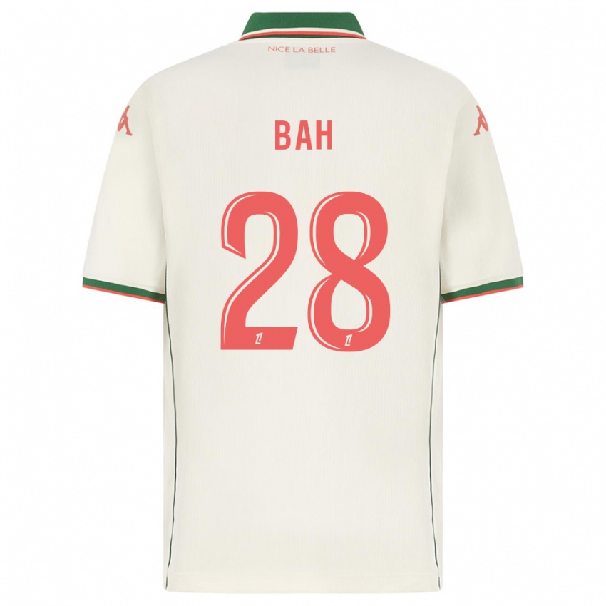 גברים ג׳ומה בה #28 לבן ירוק הרחק ג'רזי 2025/26 חולצה קצרה