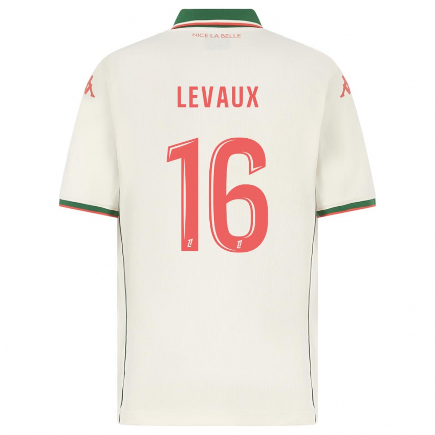 גברים Lana Levaux #16 לבן ירוק הרחק ג'רזי 2025/26 חולצה קצרה