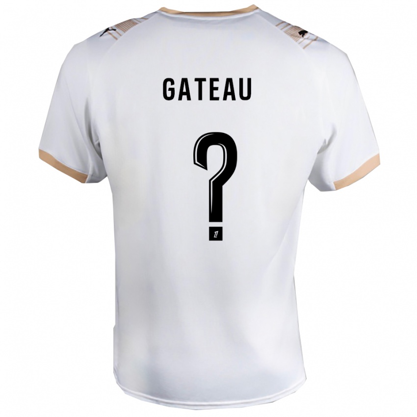 גברים מקסנס גייטאו #0 לבן שחור הרחק ג'רזי 2025/26 חולצה קצרה