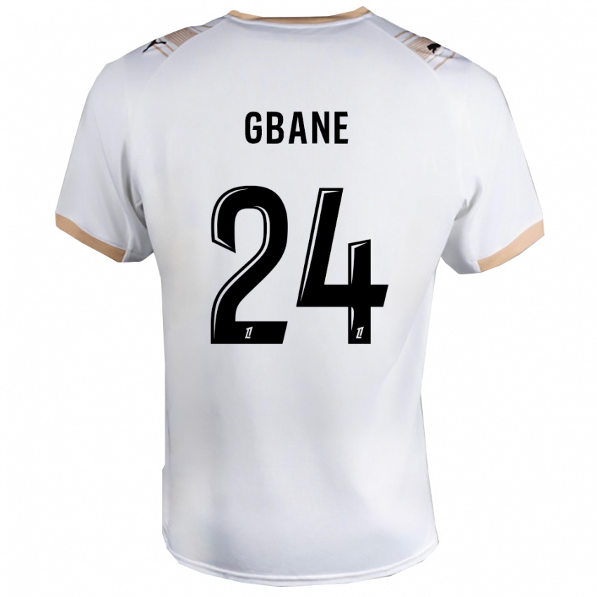 גברים מורי גבאן #24 לבן שחור הרחק ג'רזי 2025/26 חולצה קצרה