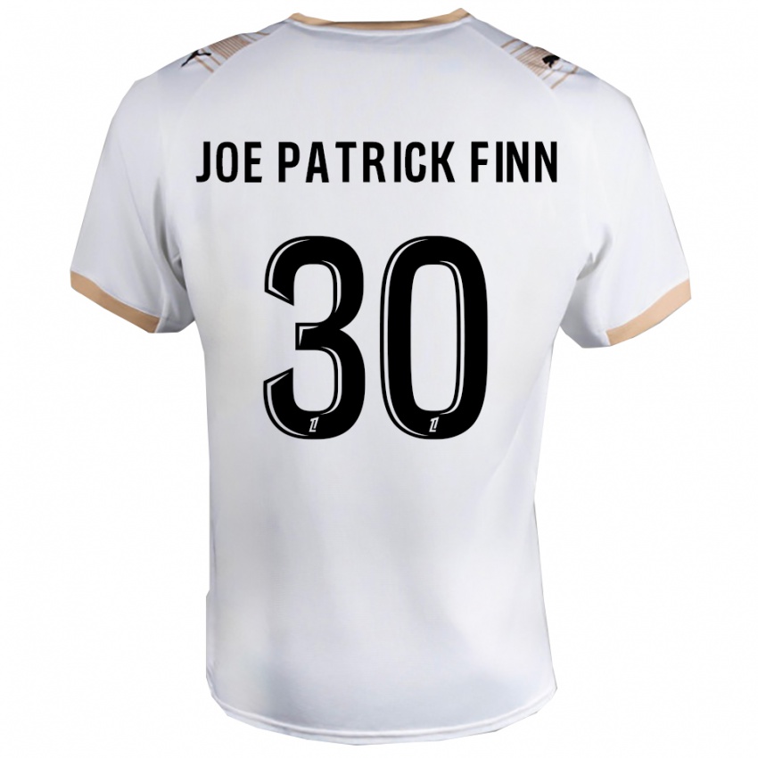 גברים ג'ון פטריק #30 לבן שחור הרחק ג'רזי 2025/26 חולצה קצרה
