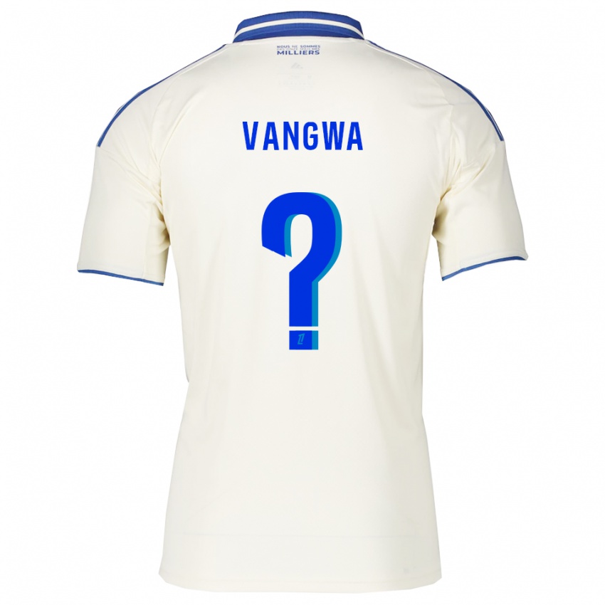 גברים ג'ילווה וואנגווה #0 שמפניה כחול הרחק ג'רזי 2025/26 חולצה קצרה