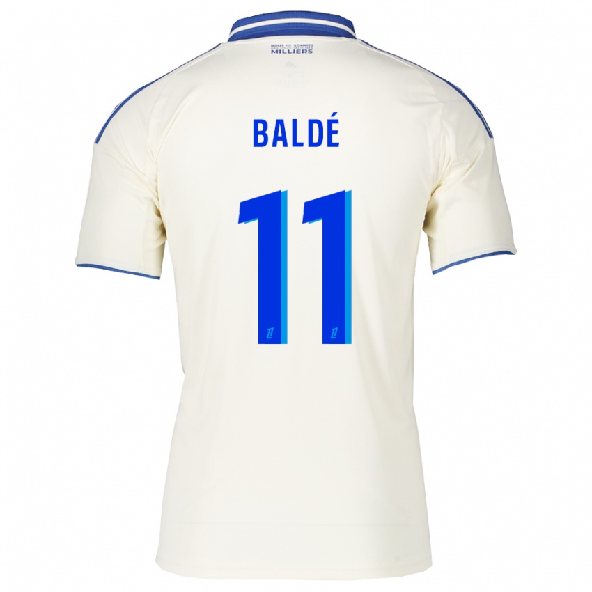 גברים פאטומטה באלדה #11 שמפניה כחול הרחק ג'רזי 2025/26 חולצה קצרה