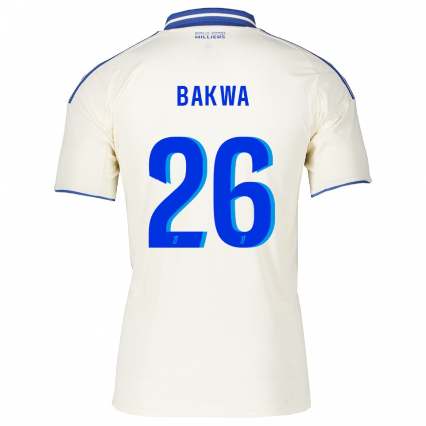 גברים דילן באקווה #26 שמפניה כחול הרחק ג'רזי 2025/26 חולצה קצרה