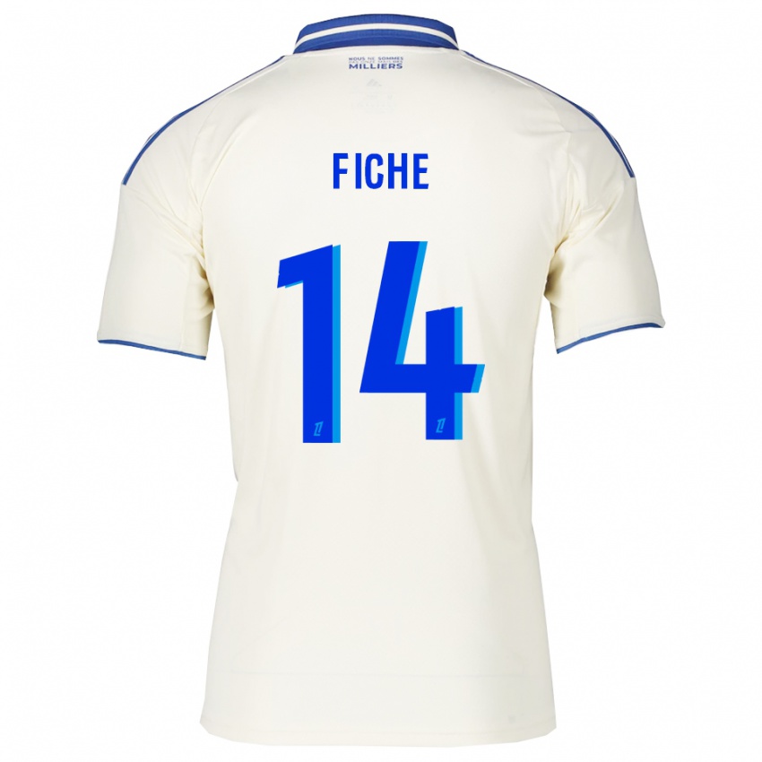 גברים Anis Fiche #14 שמפניה כחול הרחק ג'רזי 2025/26 חולצה קצרה