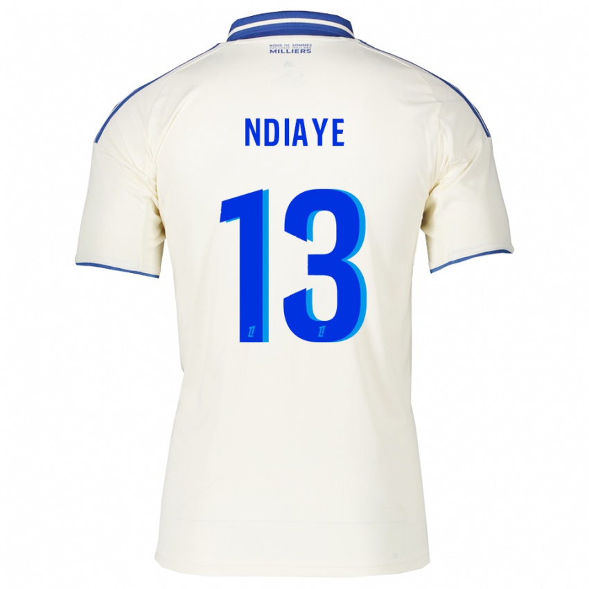 גברים Serigne Ndiaye #13 שמפניה כחול הרחק ג'רזי 2025/26 חולצה קצרה