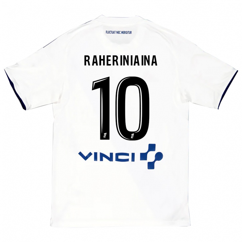 גברים El Hadary Raheriniaina #10 לבן כחול הרחק ג'רזי 2025/26 חולצה קצרה