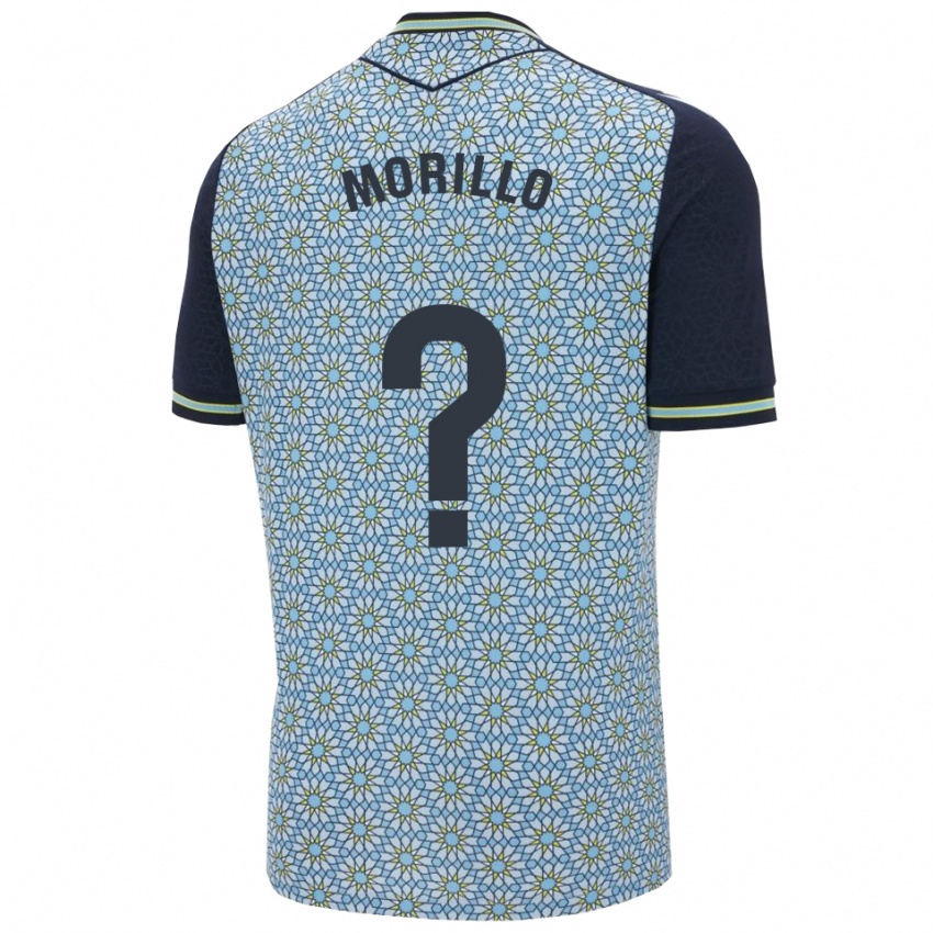 גברים Manu Morillo #0 כחול נייבי הרחק ג'רזי 2025/26 חולצה קצרה