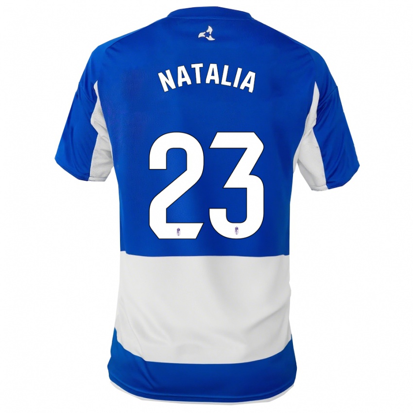 גברים Natalia #23 כחול לבן הרחק ג'רזי 2025/26 חולצה קצרה