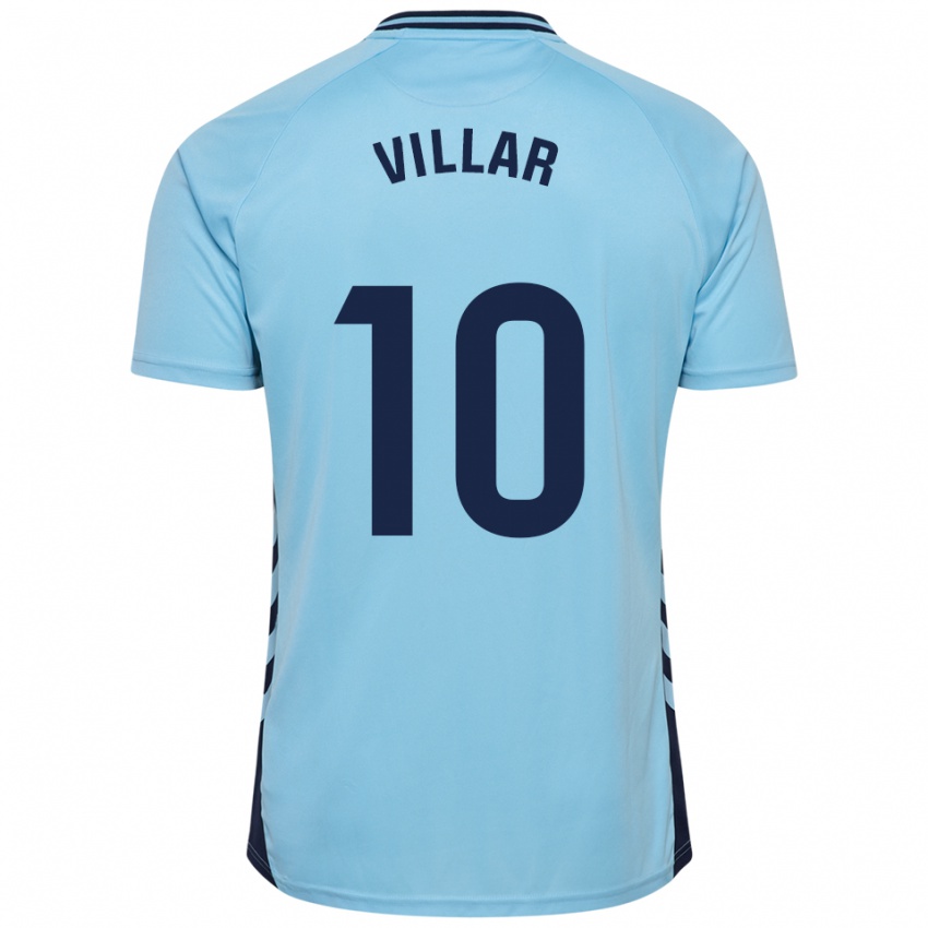 גברים Andy Villar #10 תכלת הרחק ג'רזי 2025/26 חולצה קצרה