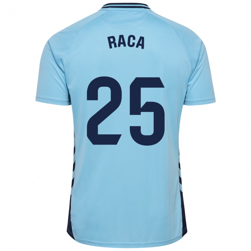 גברים Valentino Raca #25 תכלת הרחק ג'רזי 2025/26 חולצה קצרה