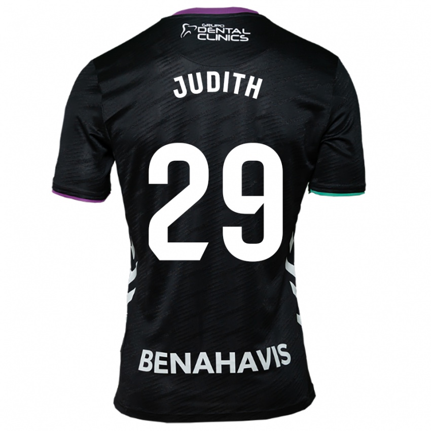 גברים Judith Ruiz Torres #29 שחור סגול ירוק הרחק ג'רזי 2025/26 חולצה קצרה