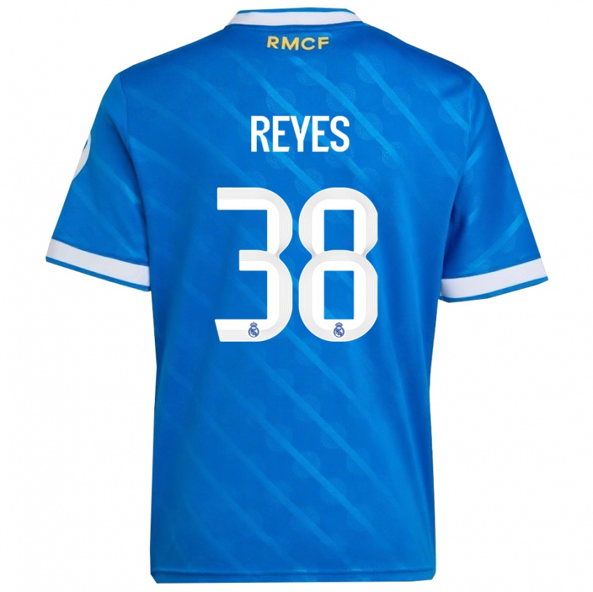 גברים José Reyes #38 כחול לבן ג'רזי קיט שלישי 2025/26 חולצה קצרה
