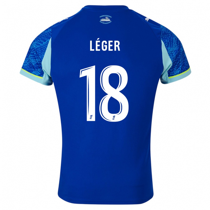 גברים מארי-שרלוט לז׳ה #18 תכלת לבן ג'רזי קיט שלישי 2025/26 חולצה קצרה