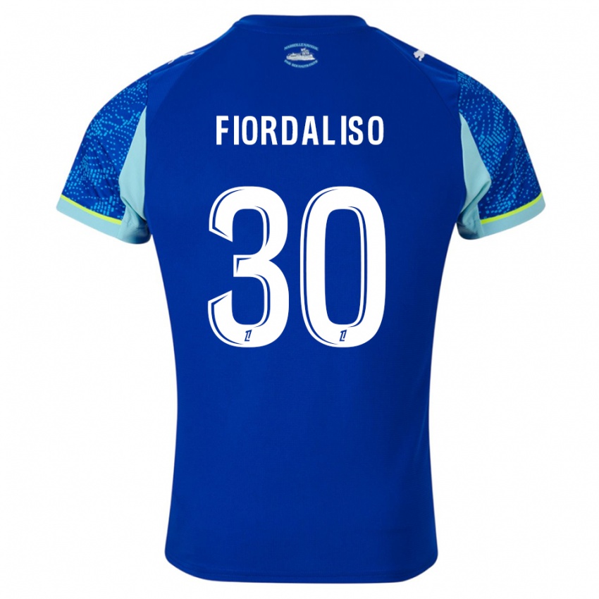 גברים תלמה פיורדליסו #30 תכלת לבן ג'רזי קיט שלישי 2025/26 חולצה קצרה