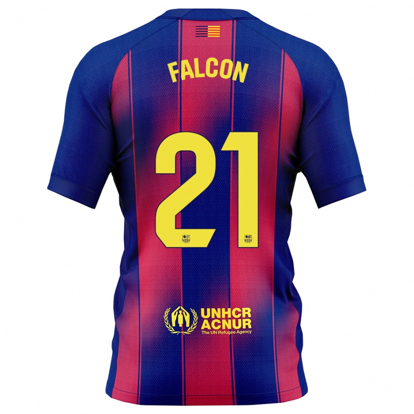 נשים אנדריאה בז #21 כחול אדום ג'רזי ביתית 2025/26 חולצה קצרה