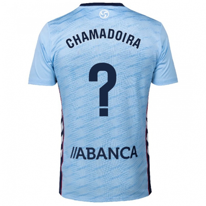 נשים Hugo Chamadoira #0 תכלת אדום ג'רזי ביתית 2025/26 חולצה קצרה