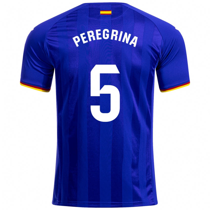 נשים Álvaro Peregrina #5 כחול אדום צהוב ג'רזי ביתית 2025/26 חולצה קצרה