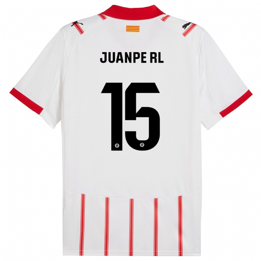 נשים חואנפה #15 לבן אדום ג'רזי ביתית 2025/26 חולצה קצרה