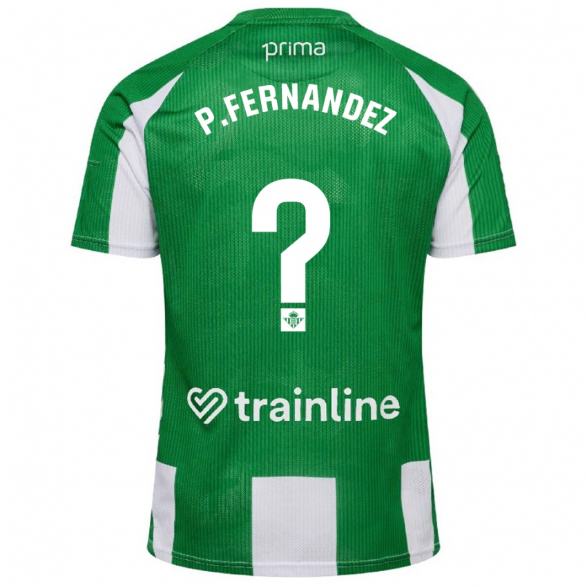 נשים Paulo Fernández #0 ירוק לבן ג'רזי ביתית 2025/26 חולצה קצרה