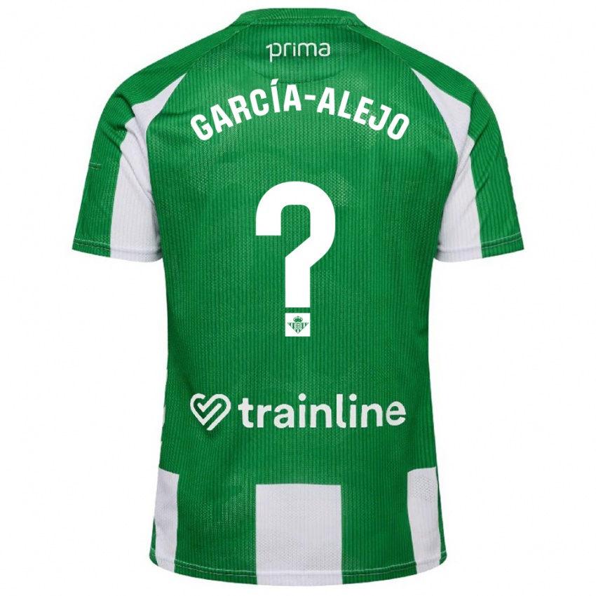 נשים ראול גרסיה-אלחו פיסארו #0 ירוק לבן ג'רזי ביתית 2025/26 חולצה קצרה