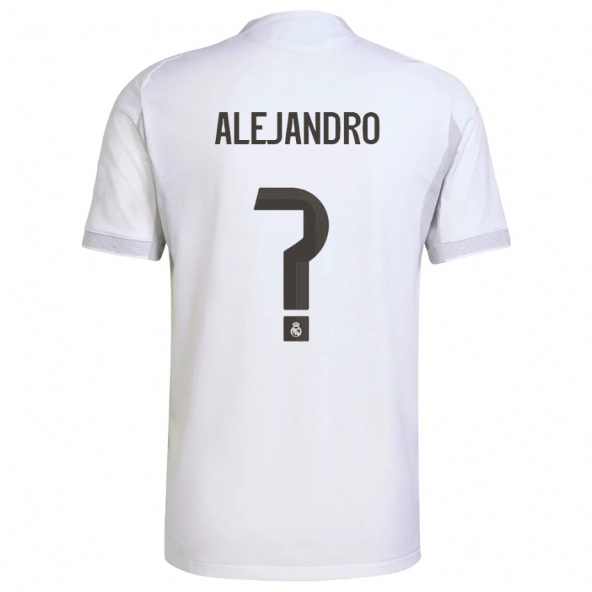 נשים Alejandro Hernández #0 לבן צהוב ג'רזי ביתית 2025/26 חולצה קצרה