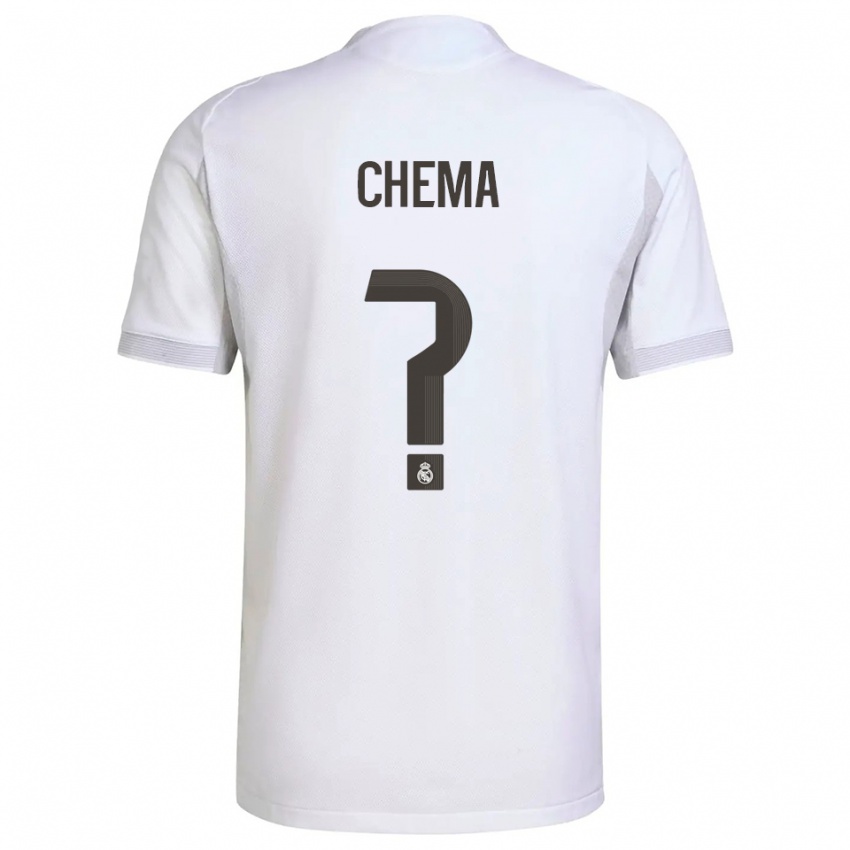 נשים כימה #0 לבן צהוב ג'רזי ביתית 2025/26 חולצה קצרה