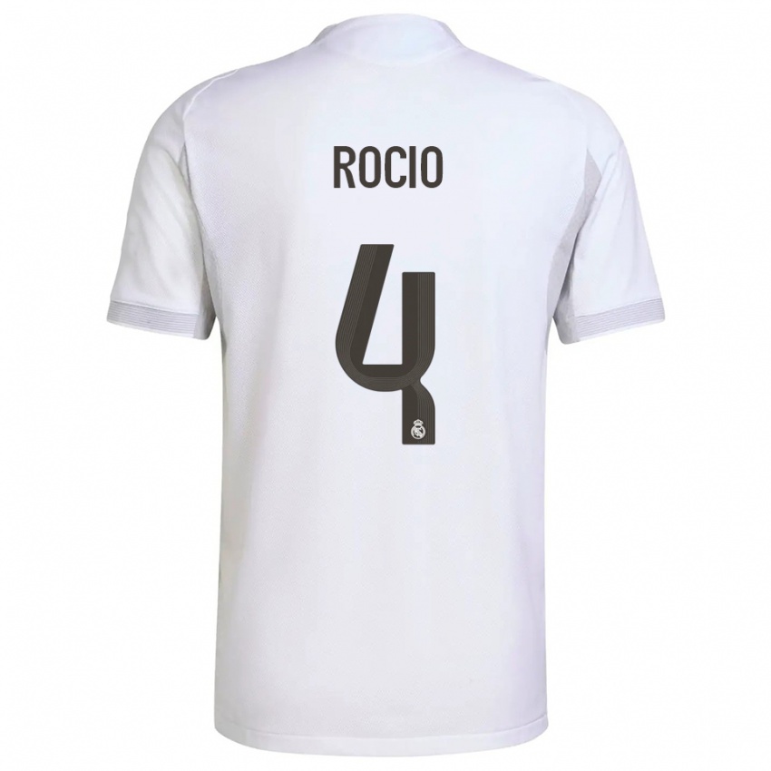 נשים רוסיו גאלבס #4 לבן צהוב ג'רזי ביתית 2025/26 חולצה קצרה