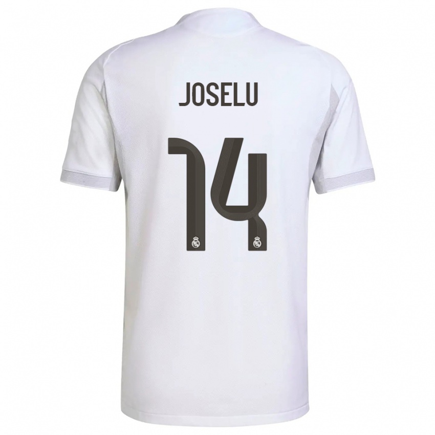 נשים חוסלו מאטו #14 לבן צהוב ג'רזי ביתית 2025/26 חולצה קצרה