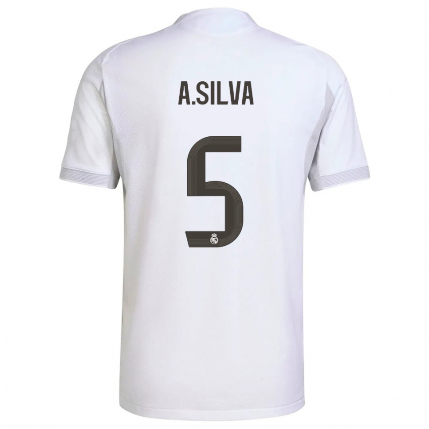 נשים אנטוניה #5 לבן צהוב ג'רזי ביתית 2025/26 חולצה קצרה