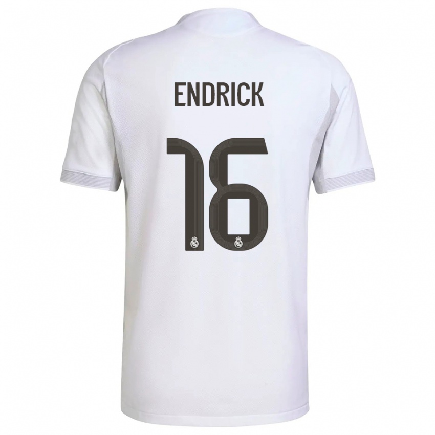 נשים אנדריק פליפה #16 לבן צהוב ג'רזי ביתית 2025/26 חולצה קצרה