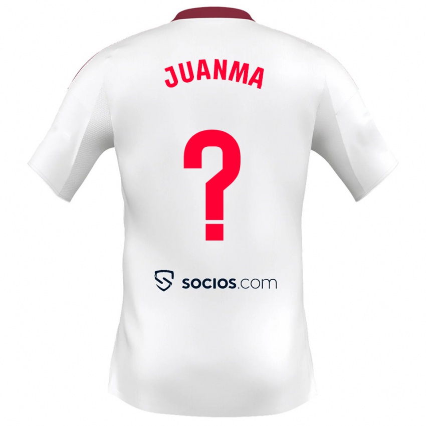 נשים חואנמה #0 לבן אדום ג'רזי ביתית 2025/26 חולצה קצרה