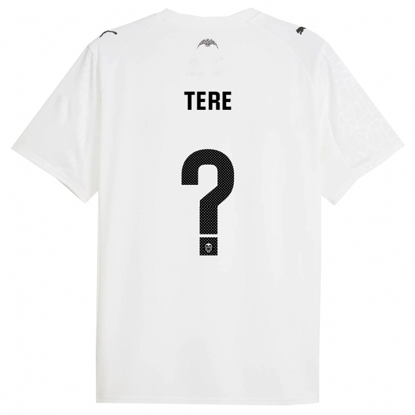 נשים טרסה מוראטו #0 לבן שחור ג'רזי ביתית 2025/26 חולצה קצרה