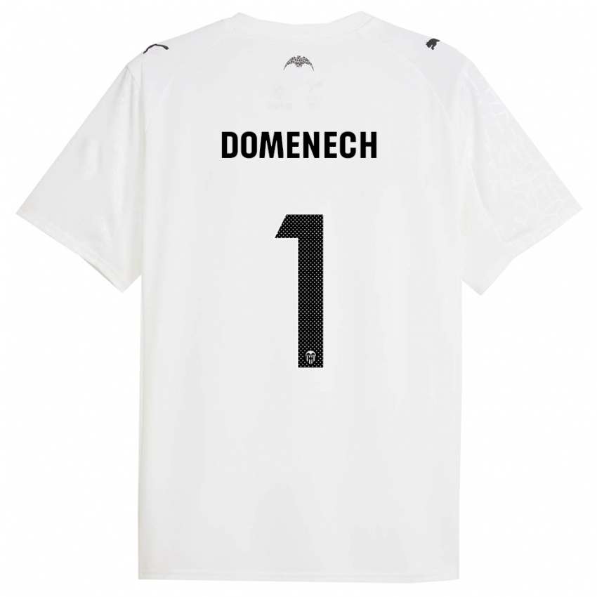 נשים ז'אומה דומנש #1 לבן שחור ג'רזי ביתית 2025/26 חולצה קצרה