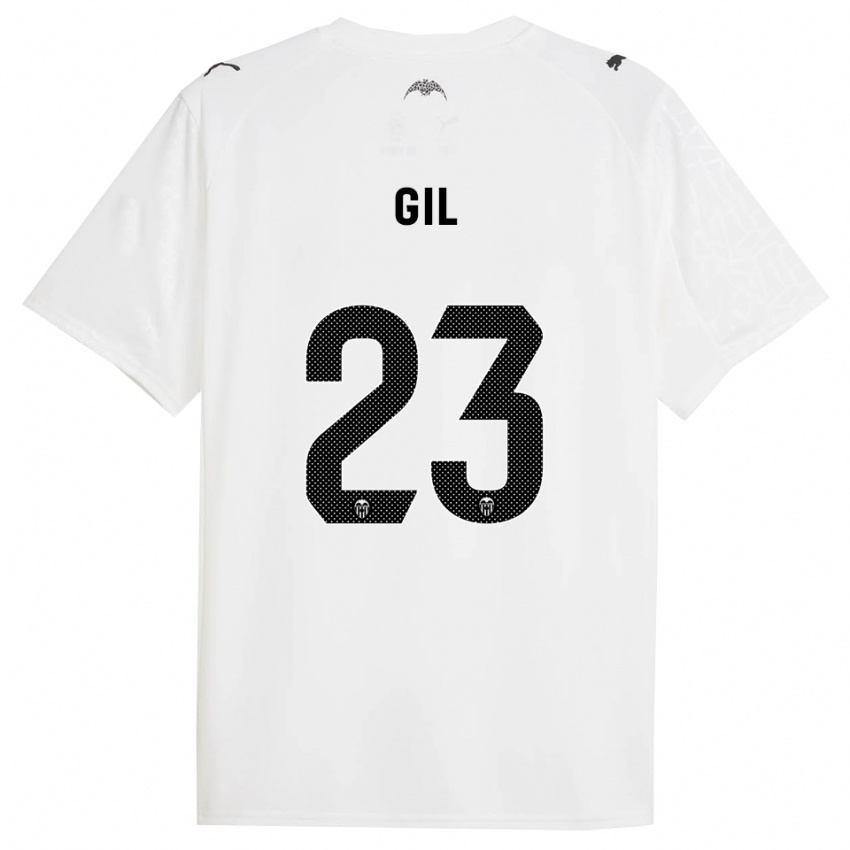 נשים יאסנאיה אגילאר #23 לבן שחור ג'רזי ביתית 2025/26 חולצה קצרה