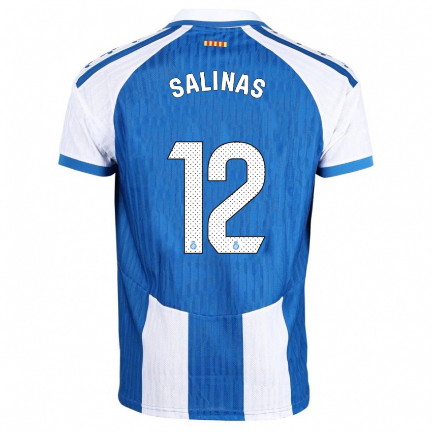 נשים חוסה סלינס #12 כחול לבן ג'רזי ביתית 2025/26 חולצה קצרה