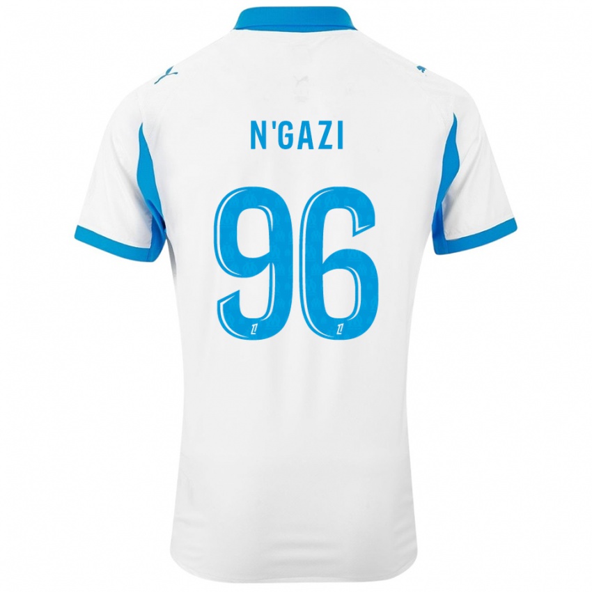 נשים Chloé N'gazi #96 לבן תכלת ג'רזי ביתית 2025/26 חולצה קצרה