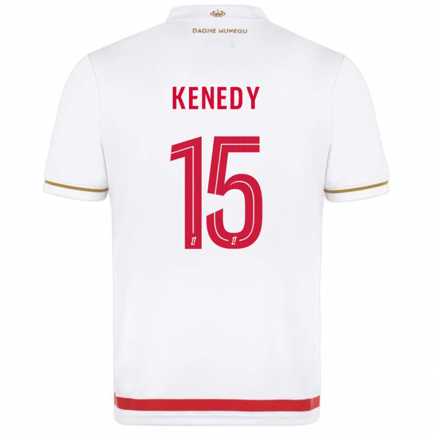 נשים קנדי #15 אדום לבן ג'רזי ביתית 2025/26 חולצה קצרה