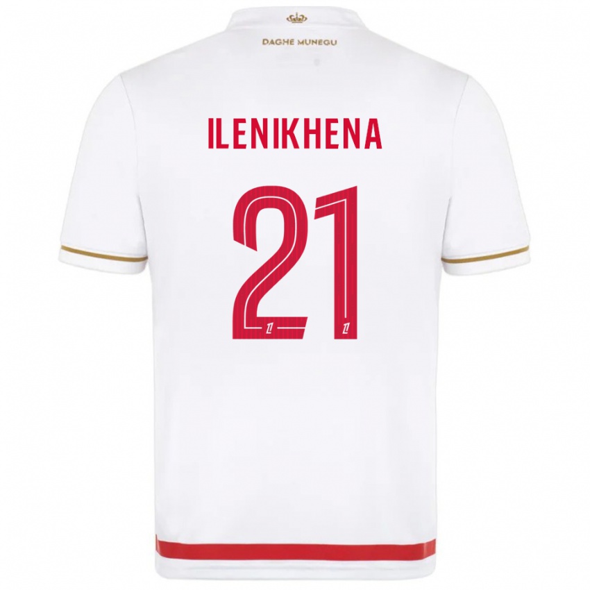 נשים ג'ורג' אילניחנה #21 אדום לבן ג'רזי ביתית 2025/26 חולצה קצרה