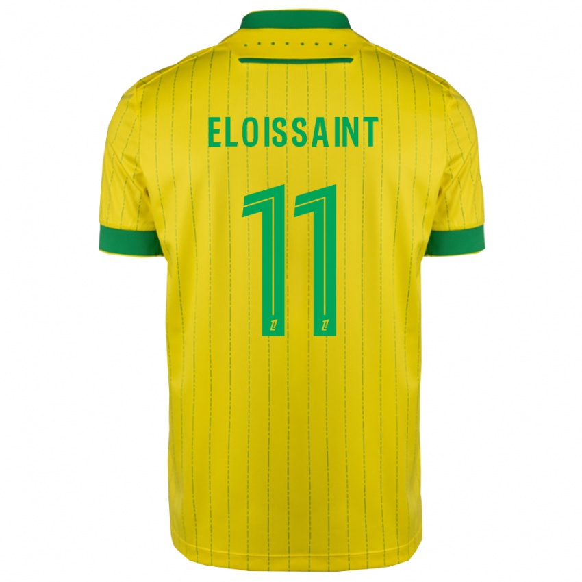 נשים רוזלין אלויסן #11 צהוב ירוק ג'רזי ביתית 2025/26 חולצה קצרה