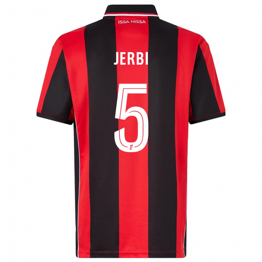 נשים ריאן ג׳רבי #5 אדום שחור ג'רזי ביתית 2025/26 חולצה קצרה