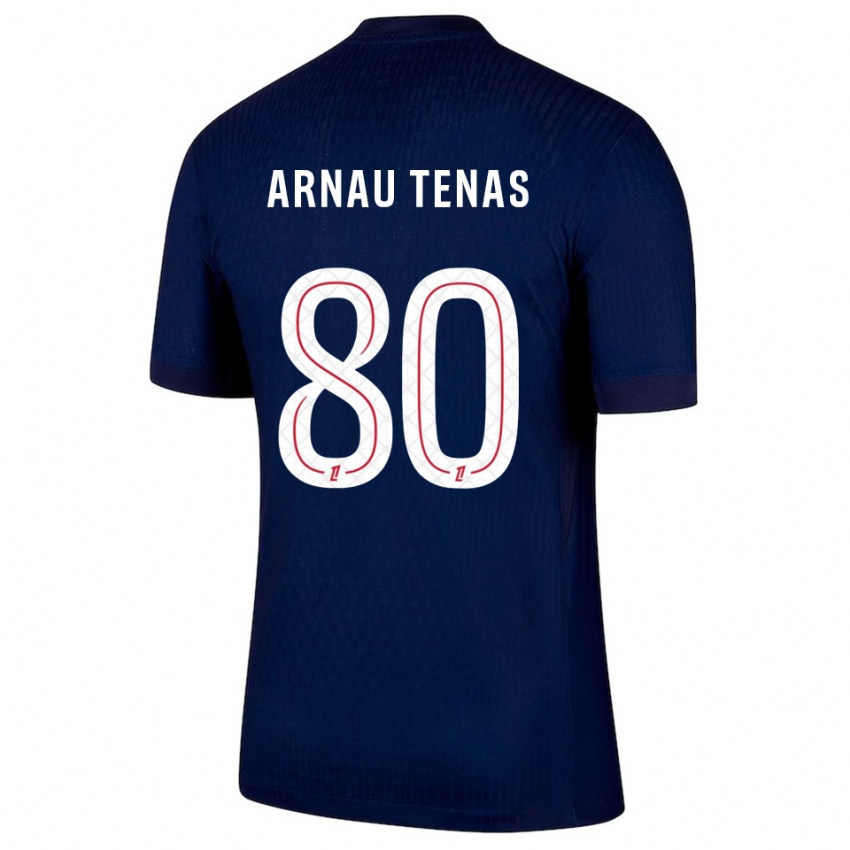 נשים ארנאו טנאס אורניה #80 כחול נייבי אדום ג'רזי ביתית 2025/26 חולצה קצרה