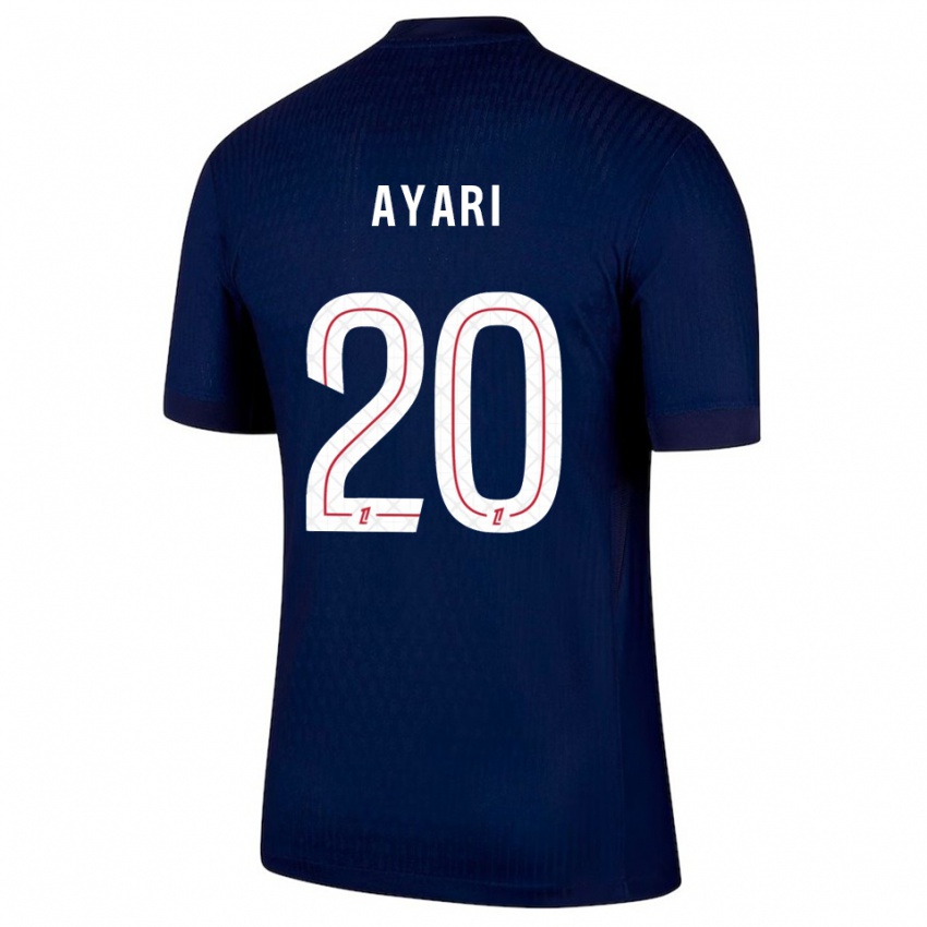 נשים Adam Ayari #20 כחול נייבי אדום ג'רזי ביתית 2025/26 חולצה קצרה
