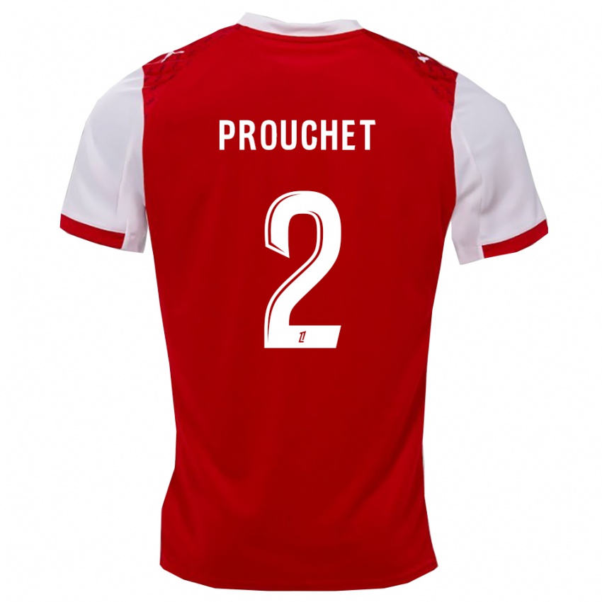 נשים קיליאן פרושה #2 אדום לבן ג'רזי ביתית 2025/26 חולצה קצרה