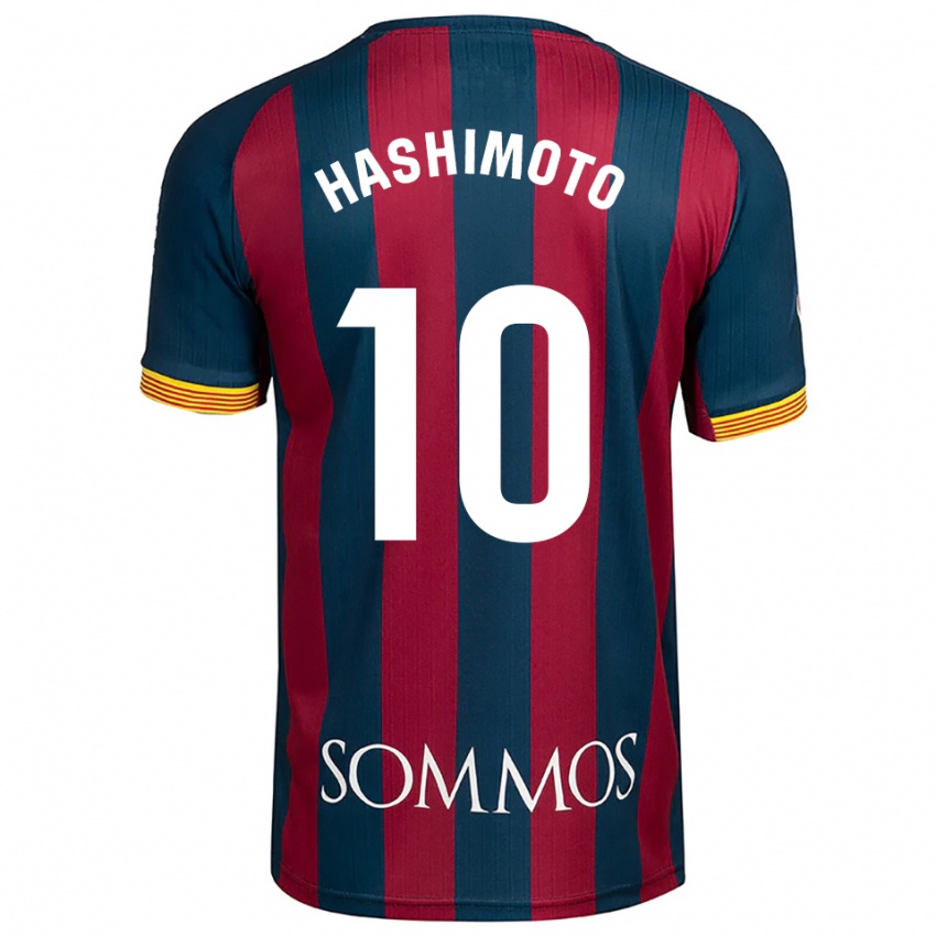 נשים קנטו השימוטו #10 כחול נייבי אדום ג'רזי ביתית 2025/26 חולצה קצרה