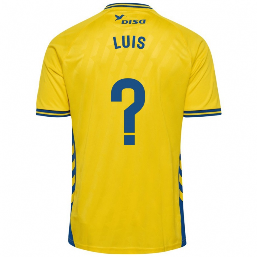 נשים Ryan Luis #0 צהוב כחול ג'רזי ביתית 2025/26 חולצה קצרה