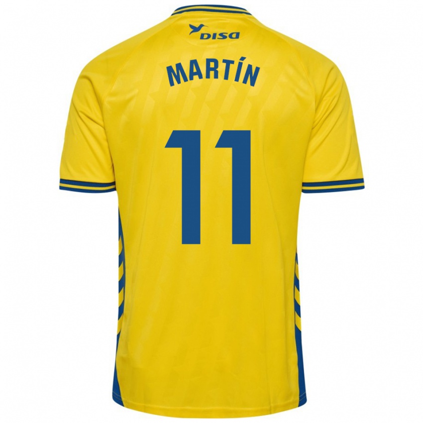 נשים Diego Martín #11 צהוב כחול ג'רזי ביתית 2025/26 חולצה קצרה