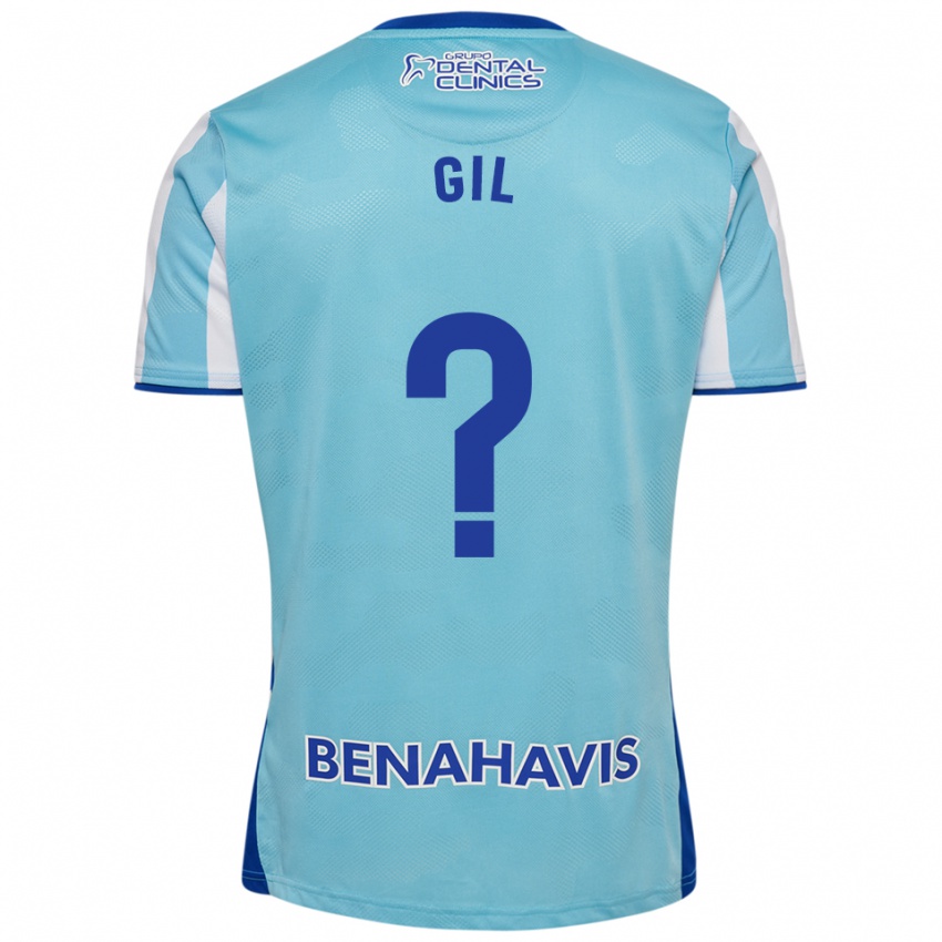 נשים José Gil #0 תכלת לבן ג'רזי ביתית 2025/26 חולצה קצרה