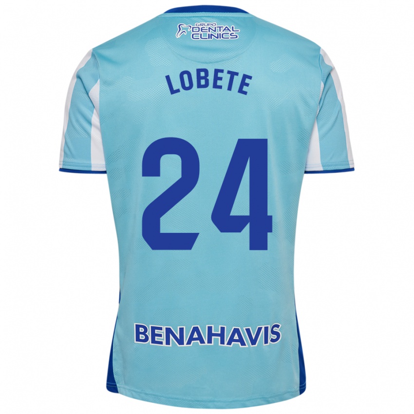 נשים יולן לובטה #24 תכלת לבן ג'רזי ביתית 2025/26 חולצה קצרה