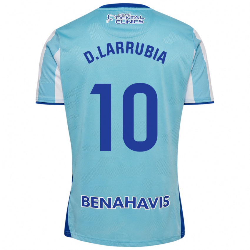 נשים דויד לרוביה #10 תכלת לבן ג'רזי ביתית 2025/26 חולצה קצרה